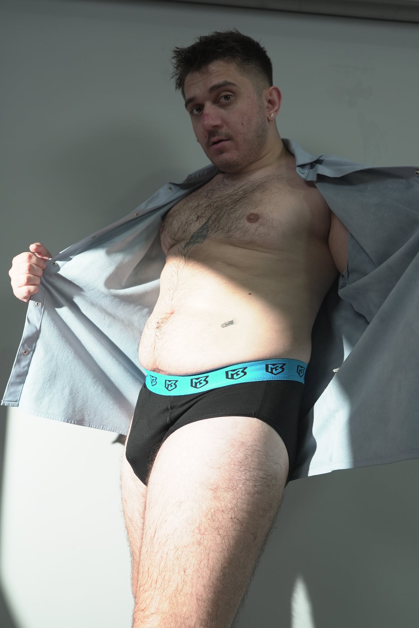 Mavi Şeritli Boxer